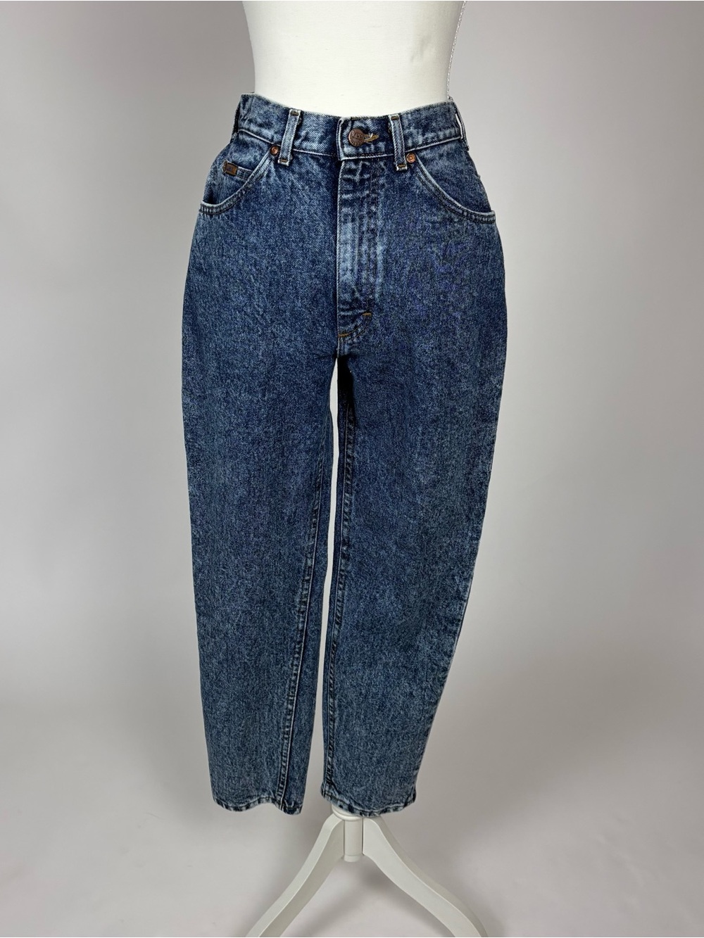 Vintage Lee Jeans Riders Acid Washed High Waisted Mom
Jeans USA Size 27 x 28
